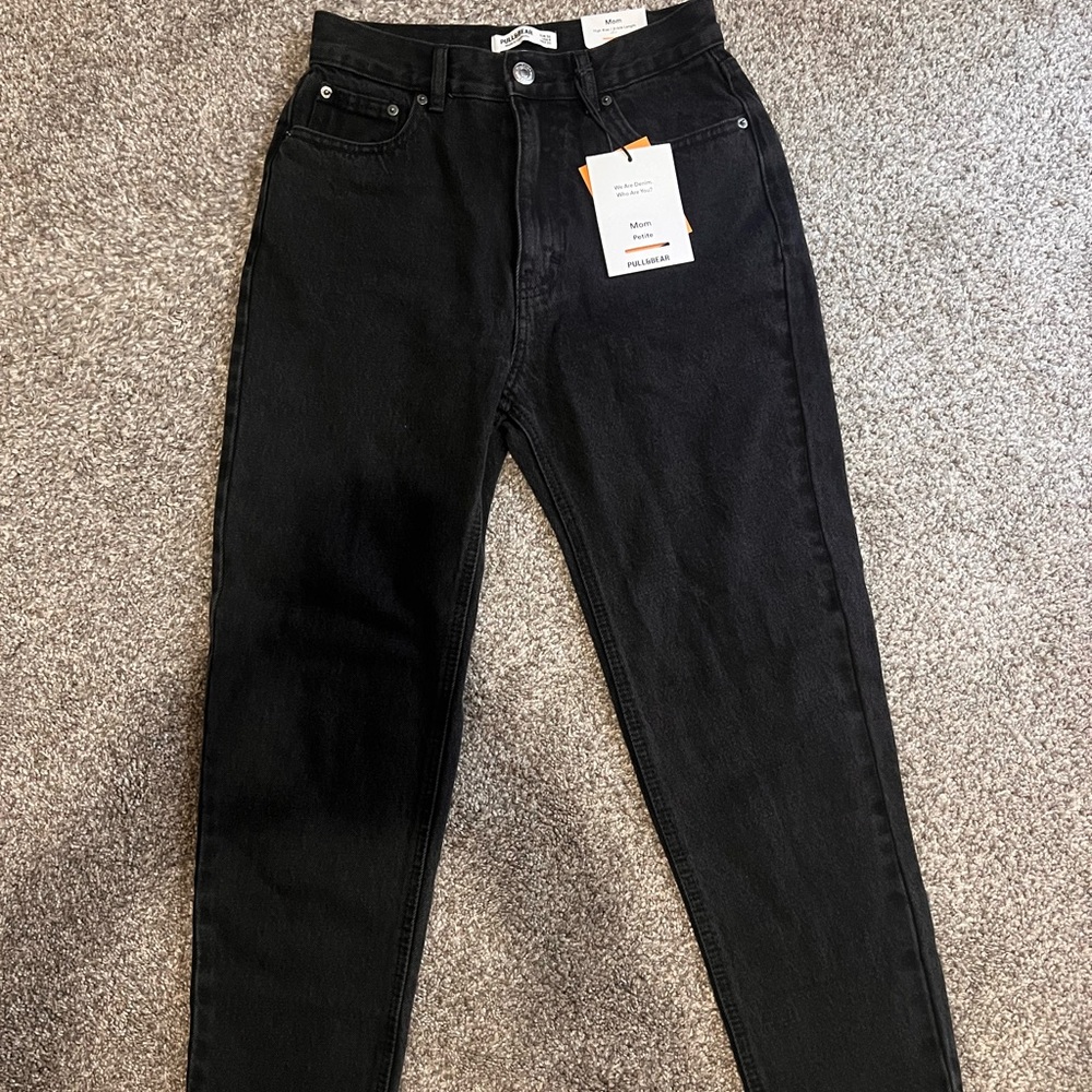 Black Mom Jeans
